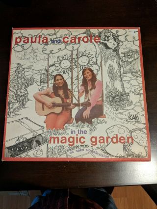 Paula And Carole In The Magic Garden Vinyl Children  S Record Very Rare