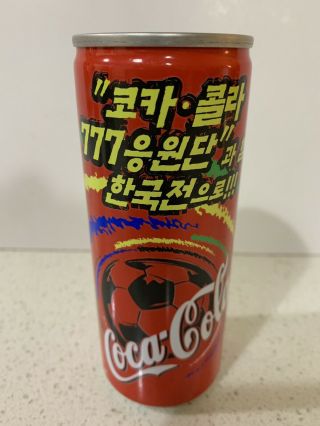 Coca Cola Can 2002 Fifa World Cup Korea Japan,  From Korea, .