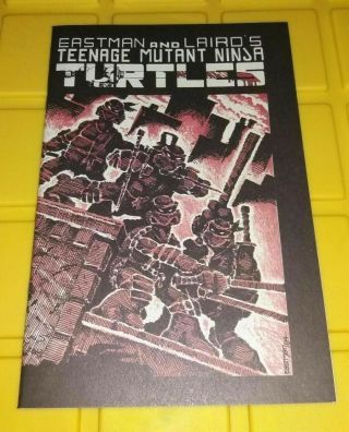 1984 Teenage Mutant Ninja Turtles Tmnt 1 Official Comic Reprint Mirage 2019