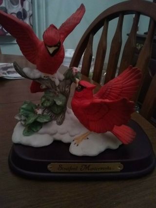 Cardinals Figurine
