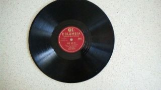 Signed Billie Holiday 78 RPM Columbia 38044 Gloomy Sunday/Night & Day 1947 G, 3