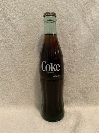 Full 10oz Coca - Cola Acl Soda Bottle Butler,  Mo.