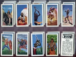 Trade Card Set,  Reddings Tea,  Warriors Of The World,  1st Series,  1962