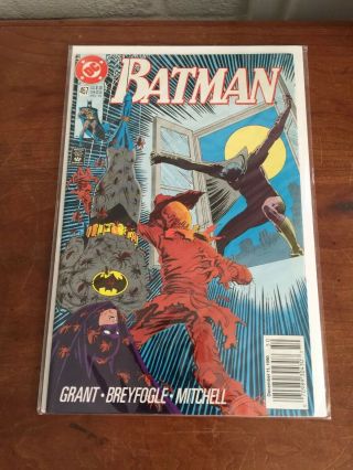 Batman 457 (vol.  1) 1st App Tim Drake As Robin Key Dc Comics Newsstand