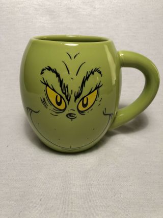 Dr Suess Green Coffee Mug.  Merry Grinchmas.  How The Grinch Stole Christmas