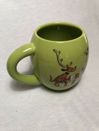 Dr Suess Green Coffee Mug.  Merry Grinchmas.  How The Grinch Stole Christmas 4