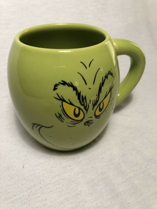 Dr Suess Green Coffee Mug.  Merry Grinchmas.  How The Grinch Stole Christmas 5