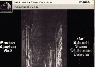 Alp 1929 S/c Uk - Bruckner - Symphony Nr.  9 - Carl Schuricht - Ex,