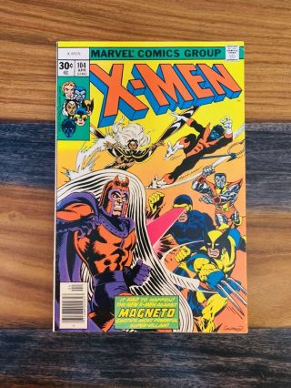 The Uncanny X - Men 104 - 1st App Starjammers ⭐️ High Grade