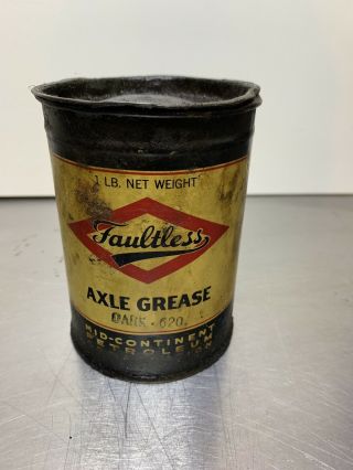 Vintage Faultless Axle Grease 1.  Lb Can