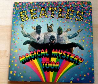 The Beatles - Magical Mystery Tour Rare Mono Solid Centre 1967 Uk Double Ep Album