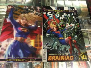 Supergirl 33: Recalled Regular & Variant Cover Set Of 2 Books Race Issue Dc 2019