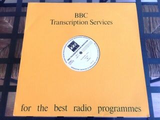U2: Live In Concert - Bbc Transcription Services Promo Vinyl Lp - London 1983