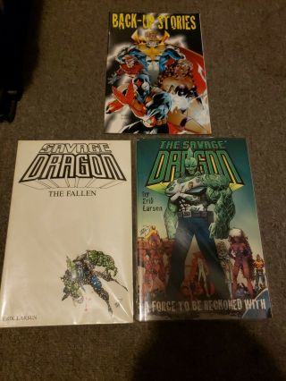 The Savage Dragon A Force To Be Reckoned With,  The Fallen Tpb Erik Larsen