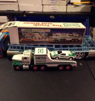 Hess Truck 1991 Toy Truck And Racer