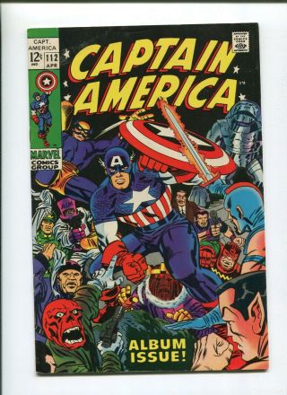 Captain America 112 (7.  5) Album Issue 1969