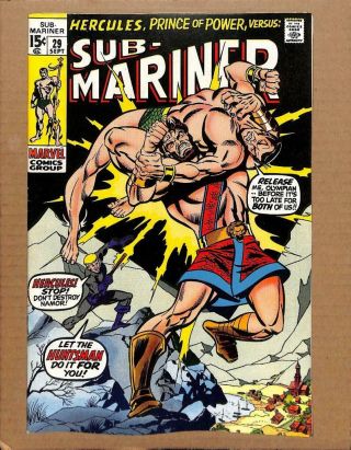 Sub - Mariner 29 - Near 9.  6 Nm - Prince Namor Avengers Marvel Comics