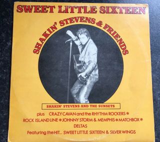 Shakin’ Stevens & The Sunsets & Friends Sweet Little 16 Rare South Africa Rca Lp