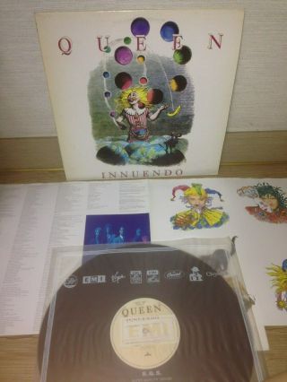 Queen - Innuendo 1991 Korea Lp Vinyl 4p Insert No Barcode Freddie Mercury