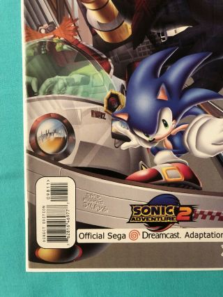 SONIC the HEDGEHOG 98 2001 Archie Comics 1st Appearance Of Shadow The Hedgehog 5