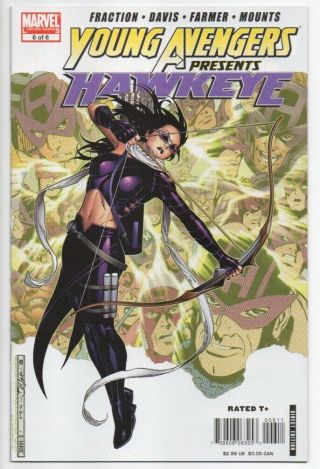 Young Avengers Presents Hawkeye 6 Vf,  8.  5 1st Kate Bishop As Hawkeye Endgame