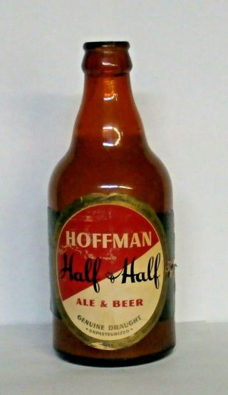 Irtp - Hoffman Half & Half Stubby 12oz Beer Bottle - Newark,  Jersey