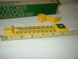 NOS John Deere outdoor thermometer.  old stock. 2