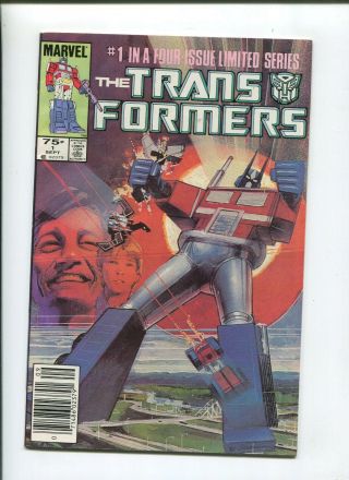 Transformers 1 (8.  5) Limted Series Classic Cover 1984