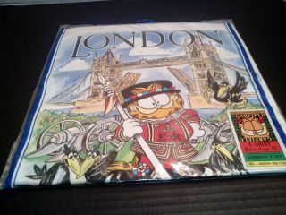Vintage Garfield In London T - Shirt.  Size Xl In Package