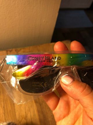 Coney Island Brewery Rainbow Sunglasses Pride Gay Pride Summer Fun 2