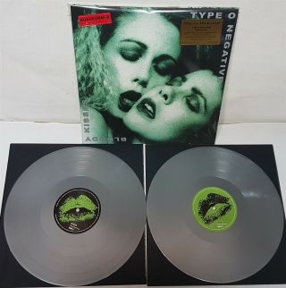 Type O Negative Bloody Kisses Silver Vinyl Lp Record