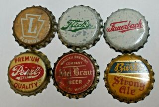 6 Diff - Cork Beer Bottle Caps - 4