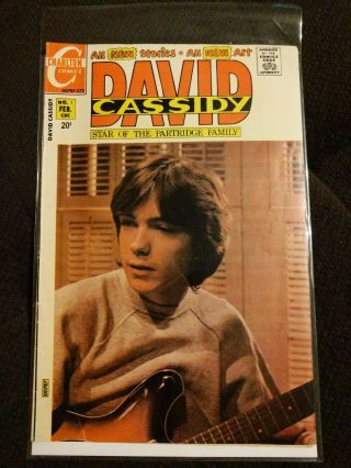 David Cassidy 1 Comic Book Charlton Comics 1969 - Partridge Family Photo Cover