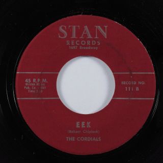 Instrumental R&b Tittyshaker 45 Cordials Eek Stan Hear