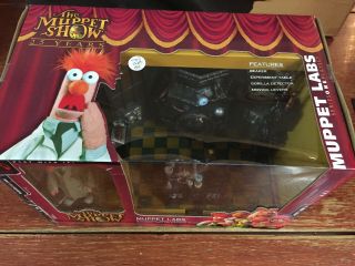 The Muppet Show 25 Years Muppet Labs With Beaker Playset - - - - - -