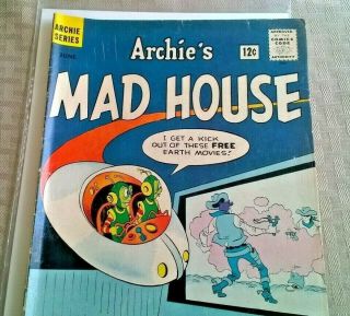 Archie ' s Mad House 26 GD/VG Sabrina The Teenage Witch App Archie Comics 1963 3