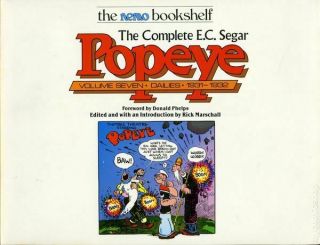 Complete E.  C.  Segar Popeye Dailies Tpb (fb) Nemo Bookshelf Edition 7 - 1st Vf