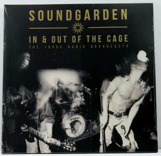 Soundgarden In And Out Of The Cage 2x Lp Red/black Splatter Vinyl 2018