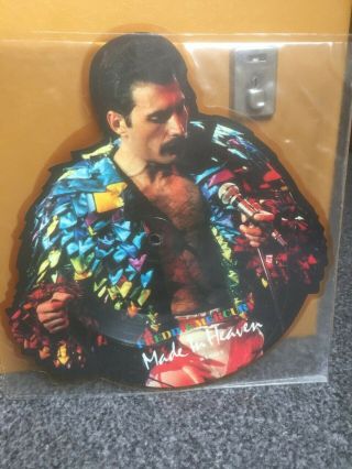 Freddie Mercury (queen) - Made In Heaven - Uk Shaped Picture Disc Vinyl
