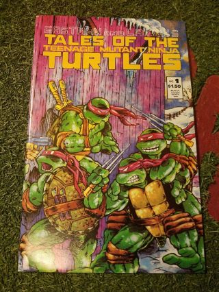 Tales Of Teenage Mutant Ninja Turtles Comic Book Vol1 No.  1 May1987