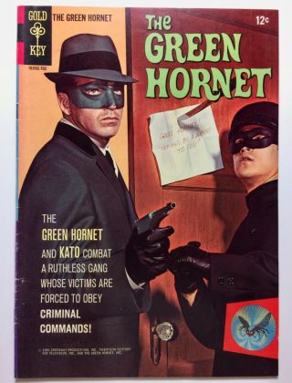 Green Hornet 1 Gold Key 1966