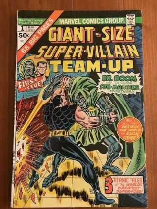 Villains Of Marvel And Dc Secret Society 1 And Giant Size Team Up 1