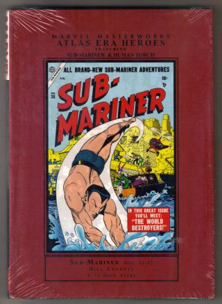 Marvel Masterworks Atlas Era Heroes Vol 3 Fs Hardcover Mmw Hc Sub - Mariner Torch