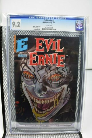 Evil Ernie 3 Cgc 9.  2 Eternity Malibu 1992 Lady Death Brian Pulido Steven Hughes