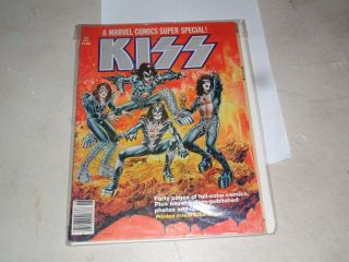 Kiss A Marvel Comics Special Off Binder Good Conditon Pages 1977
