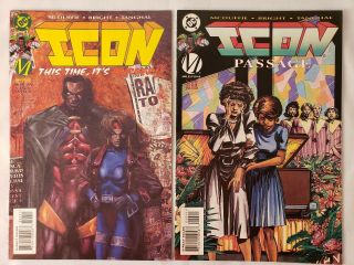 Icon 1 - 40 & 42 (DC 1993) Almost Complete Set NM 5