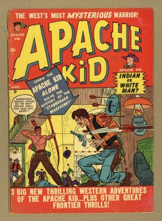 Apache Kid 4 1951 Fr/gd 1.  5