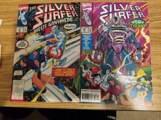 Silver Surfer 81 & 82 1st Appearance Of Tyrant Marvel Movie Fantastic Four 4