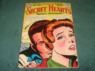 1964 Dc Romance Secret Hearts 96 W/ 1st Amy Ames Gene Colan Art