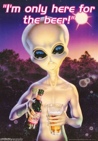Poster :aliens:alien Brew - I 